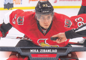 Hockey card Mika Zibanejad