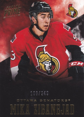 Hockey card Mika Zibanejad