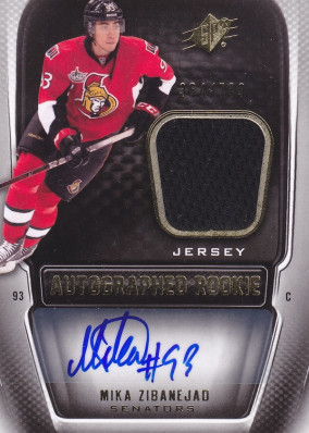 Hockey card Mika Zibanejad