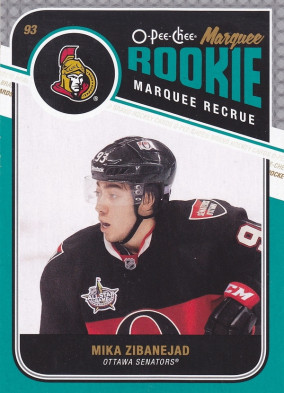 Hockey card Mika Zibanejad