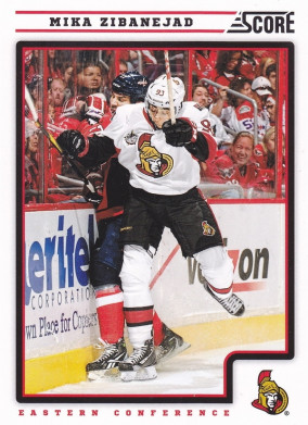 Hockey card Mika Zibanejad