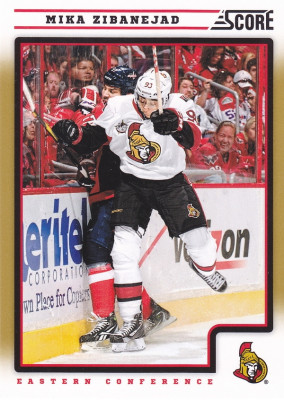 Hockey card Mika Zibanejad