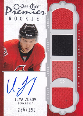 Hockey card Ilya Zubov