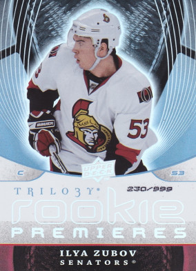 Hockey card Ilya Zubov